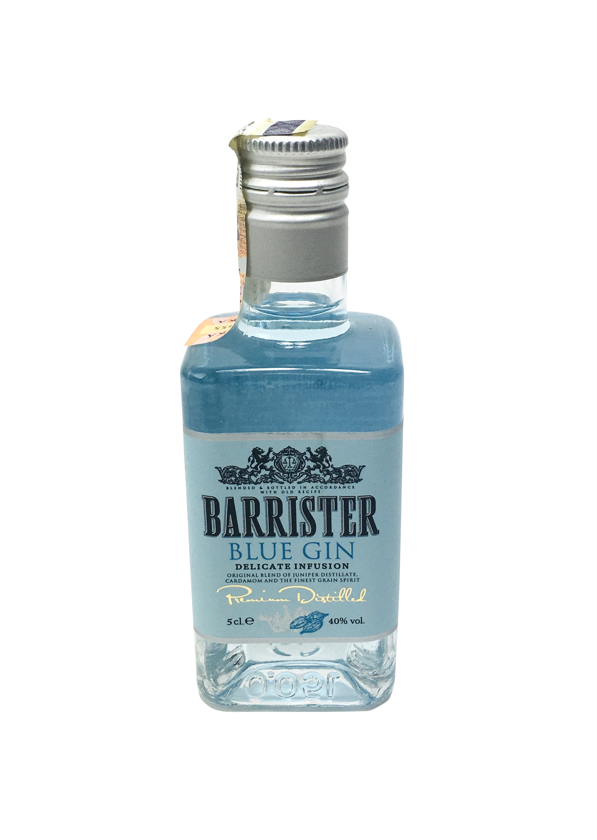 Barrister Blue Gin - miniatúrka
