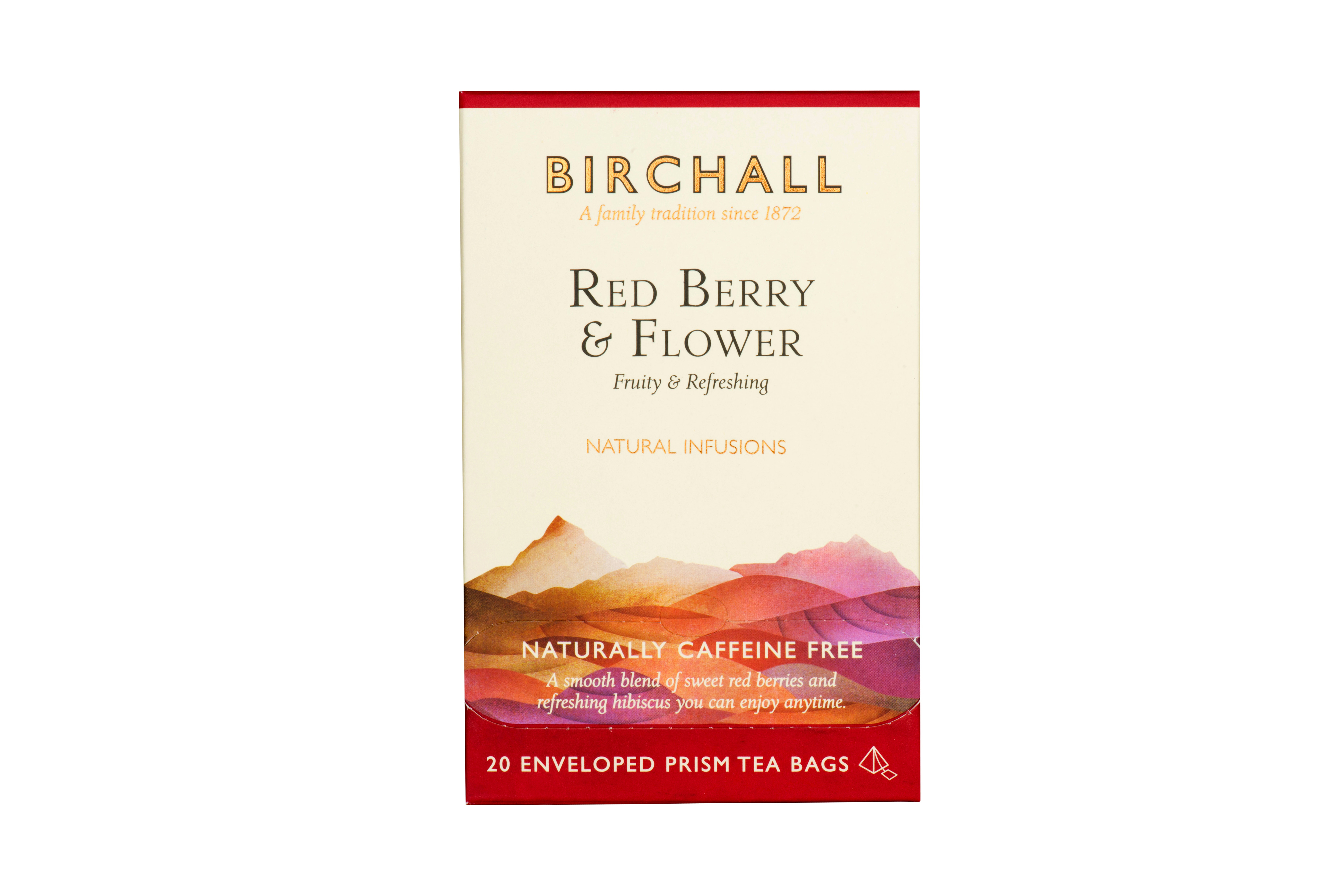 Birchall ovocný čaj s ibištekom