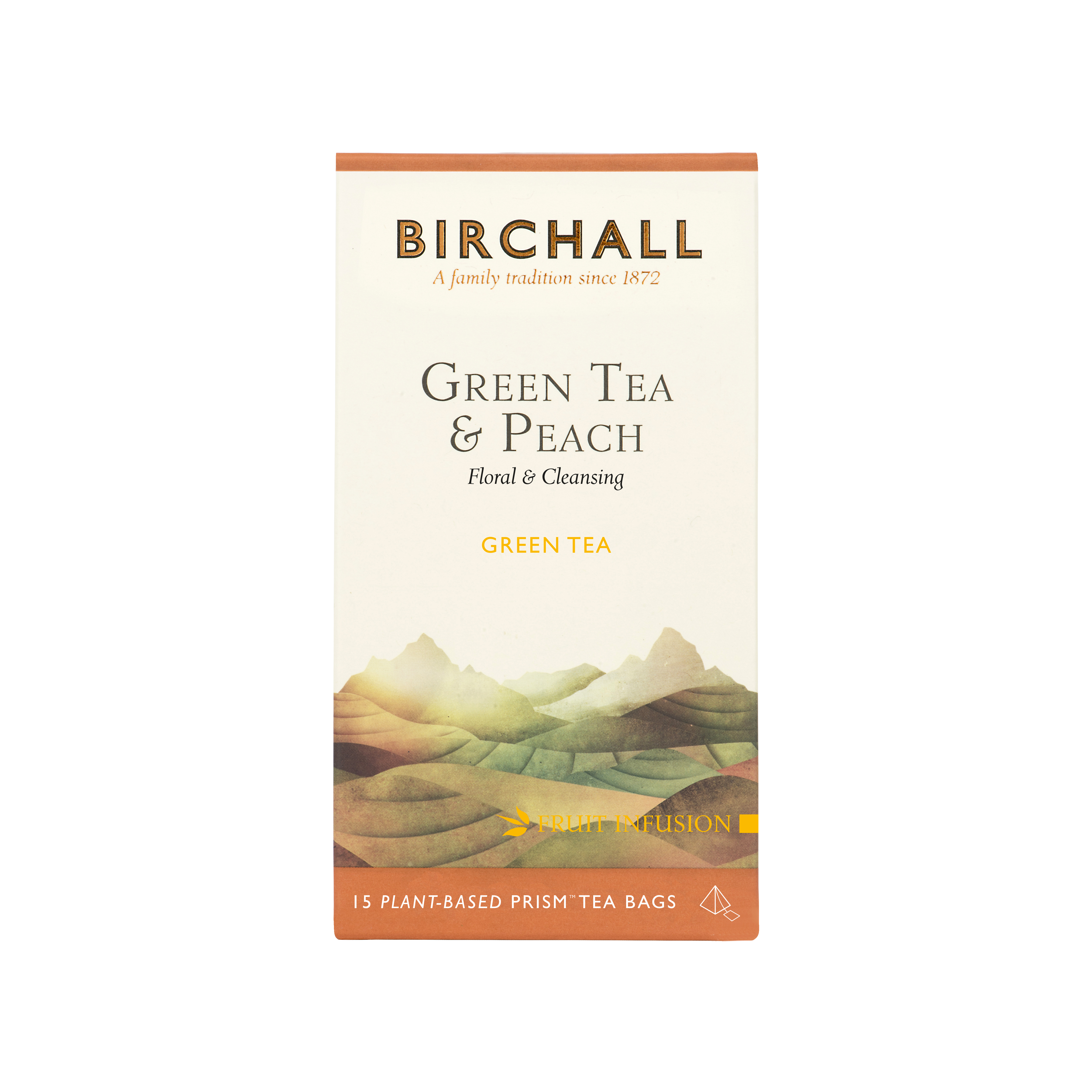 BIRCHALL Zelený čaj s príchuťou broskyne