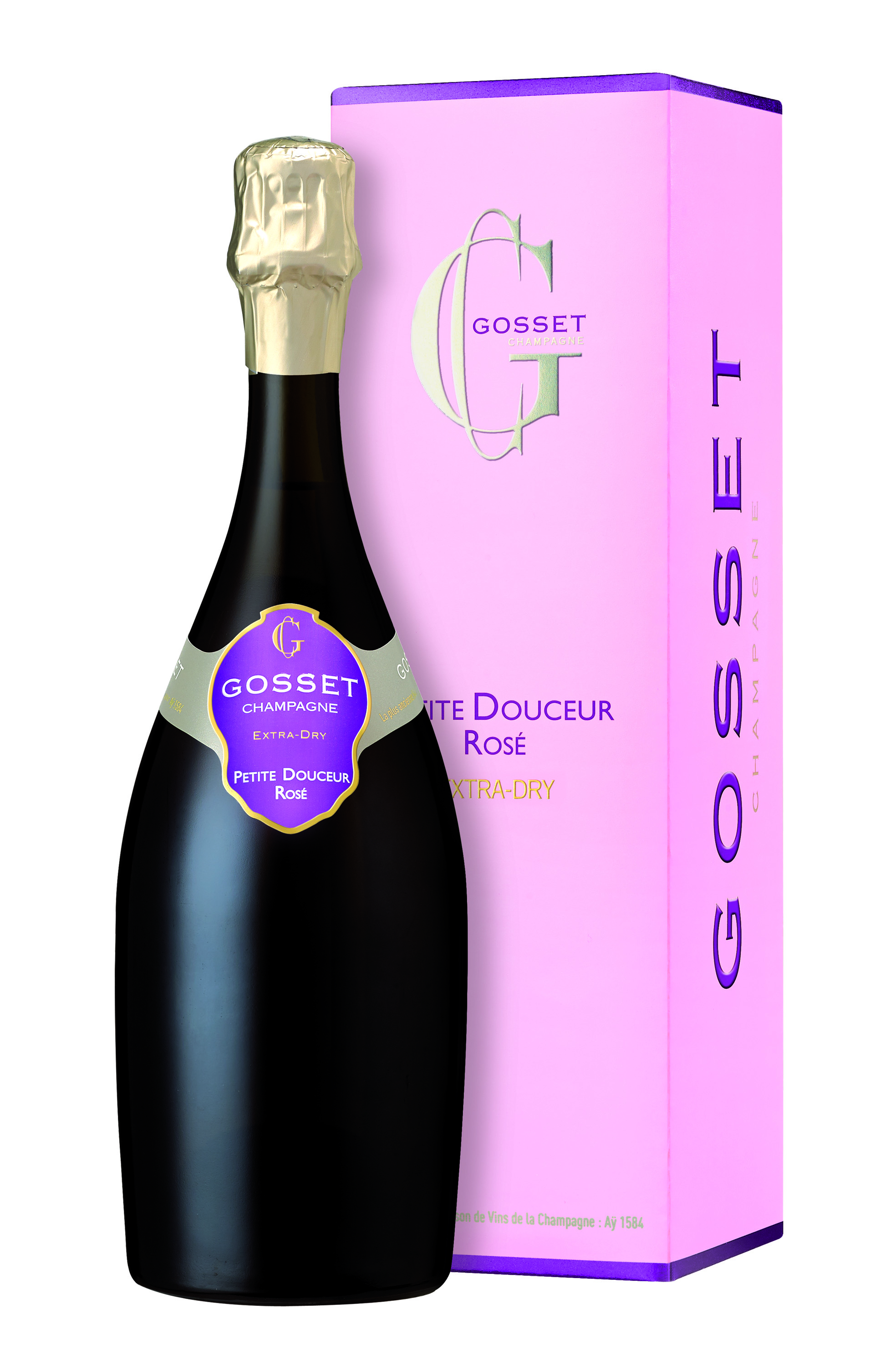Champagne GOSSET PETITE DOUCEUR Rosé EXTRA-DRY 0,75l