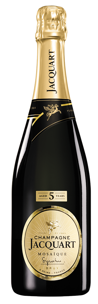 Champagne Jacquart Cuvée Mosaïque SIGNATURE 5 ans d’âge Brut 0,75l