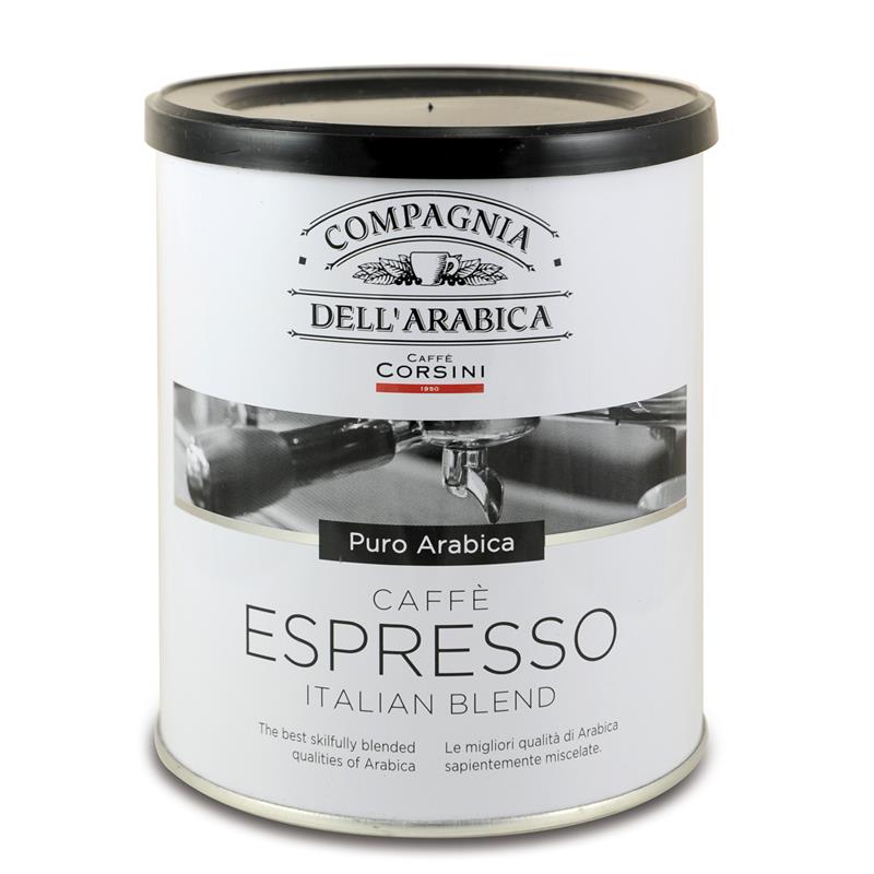 CORSINI 250g plech Arabica Espresso mletá