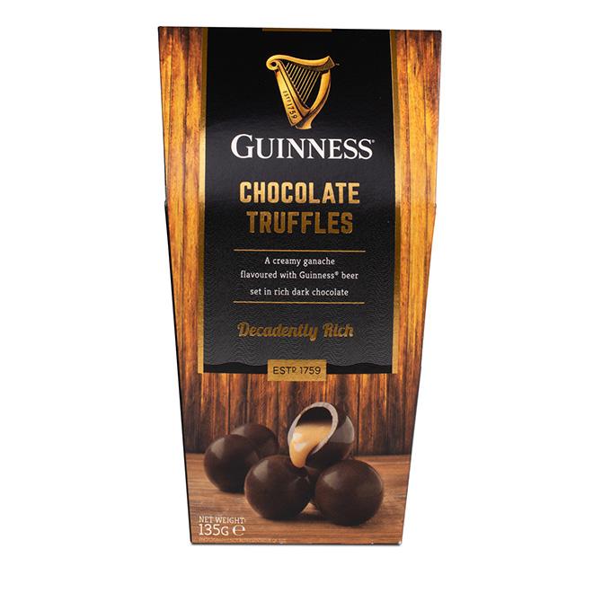 LIR Guinness Twist Dark chocolate truffles