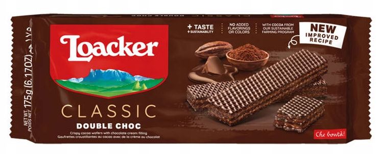 LOACKER Classic 175g Double Chocolate