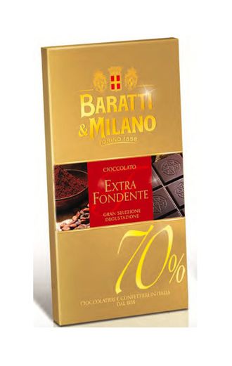 BARATTI & MILANO 75g Horká čokoláda 70%