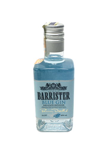 Barrister Blue Gin - miniatúrka