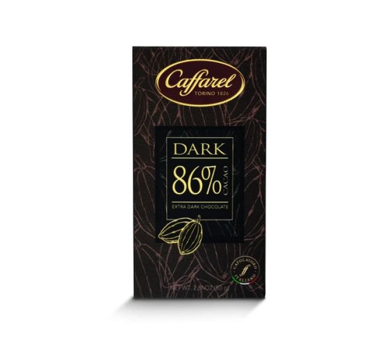 CAFFAREL 80g - Horká čokoláda 86%