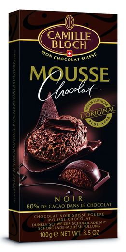 CAMILLE BLOCH Čokoláda Mousse Noir 100g