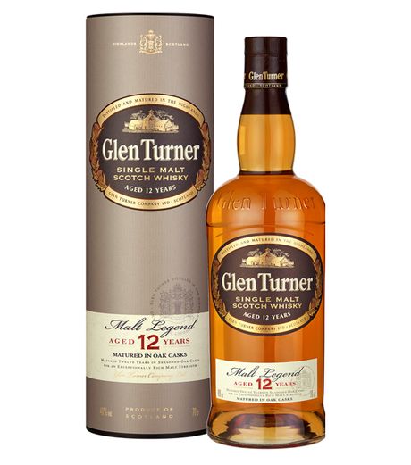 Glen Turner Single Malt Scotch Whisky 12YO 0,7l