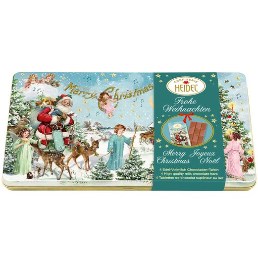 HEIDEL Vianočné čokoládky Plech 120g