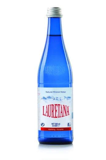 LAURETANA Modré sklo 500ml - Perlivá