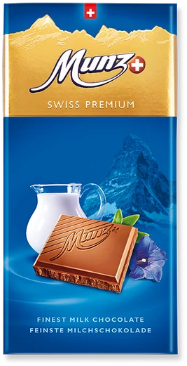 MUNZ Swiss Premium Milk Mliečna Čok. 100g