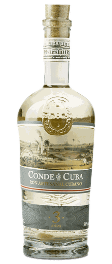 RON CONDE DE CUBA 3 AŇOS 0,7l