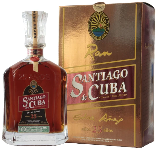 Rum Santiago de Cuba 25 aňos Extra Aňejo 0,7l