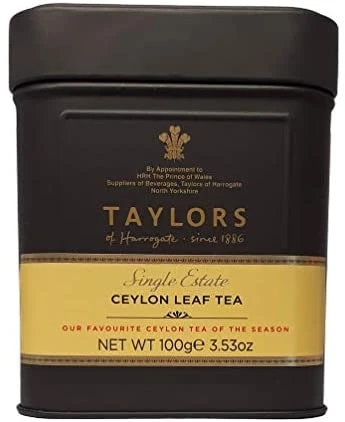 Taylors Čaj Ceylon sypaný v plechovke
