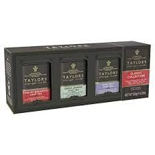TAYLORS OF HARROGATE – Čajová kolekcia sypaných čajov + čajový infuser (sitko)