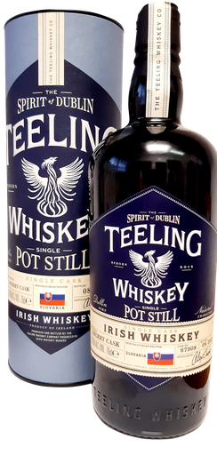 Teeling Single Pot Still Whiskey SINGLE CASK „SLOVAKIA“0,7l