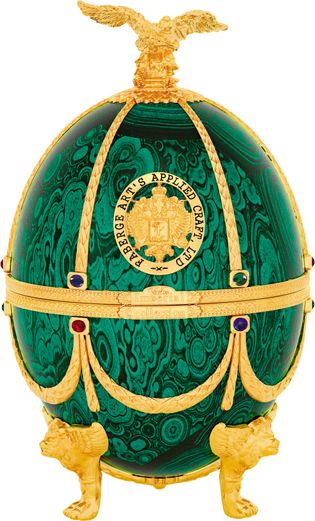 Vodka "Fabergé Egg" - Smaragd 0,7L