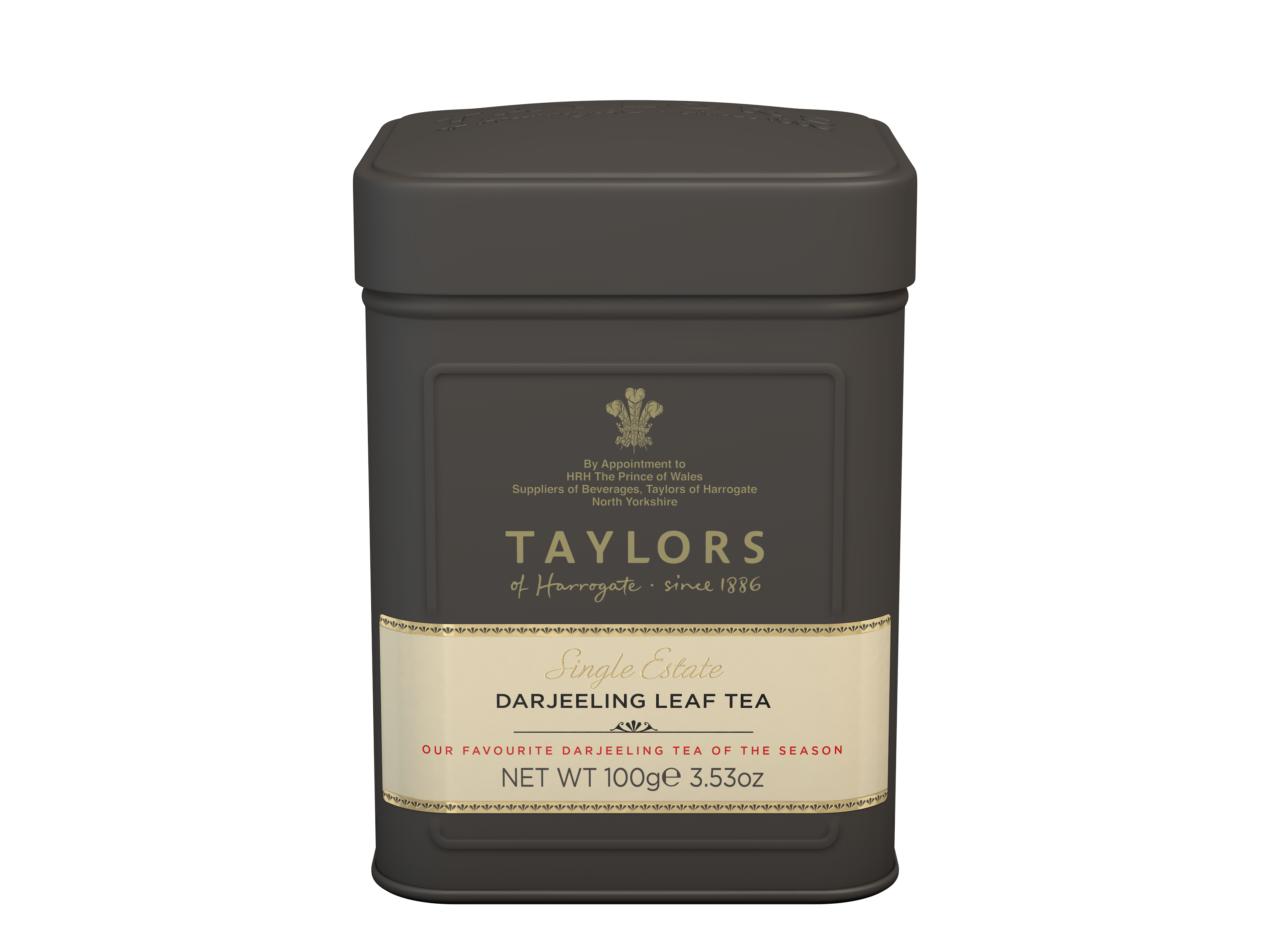 Taylors Čaj Darjeeling sypaný v plechovke