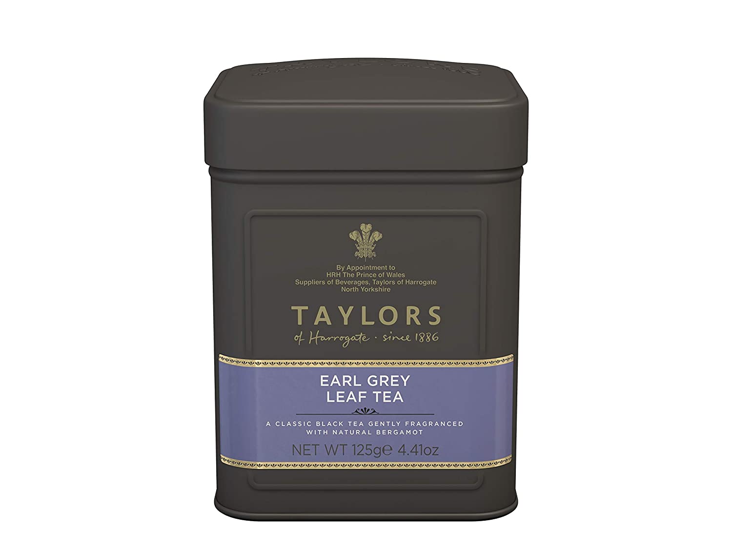 Taylors Čaj Early Grey sypaný v plechovke