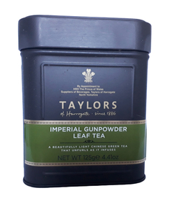 Taylors Čaj Imperial Gunpowder sypaný v plechovke