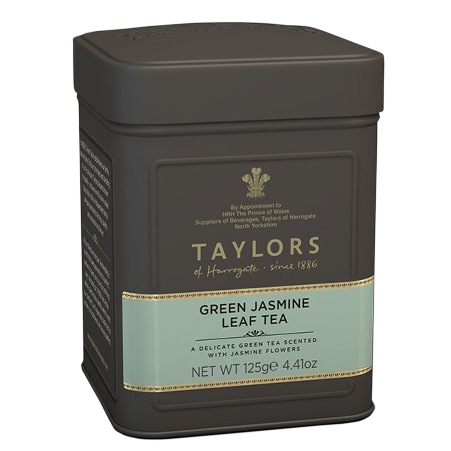Taylors Čaj zelený s jasmínom sypaný v plechovke