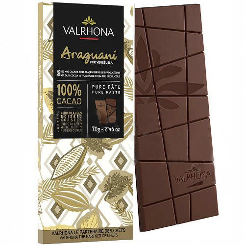 VALRHONA 70g Čistá kakaová hmota 100% kakao