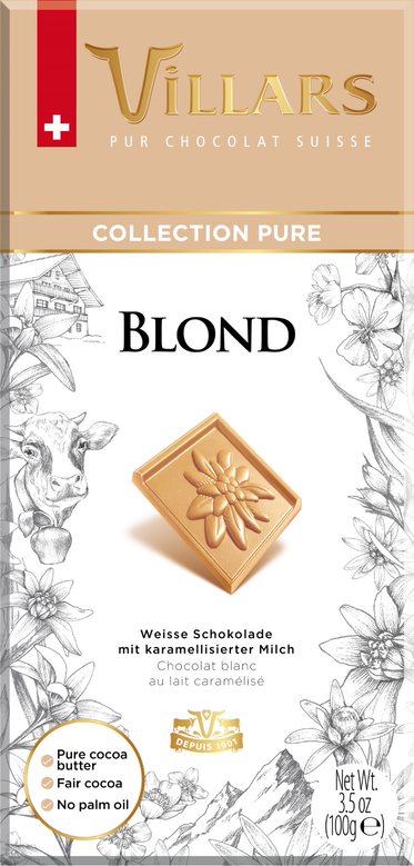 VILLARS Biela Čokoláda Blond Pure 100g